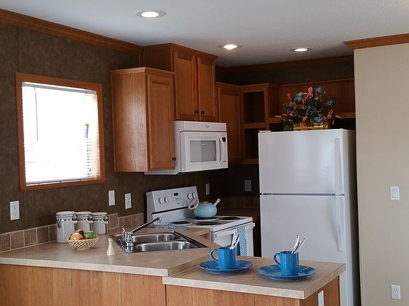 Kitchen View from Front Door