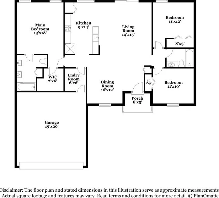 3 bed, 2.0 bath, 1349 sqft, $2,970 — Photo 2