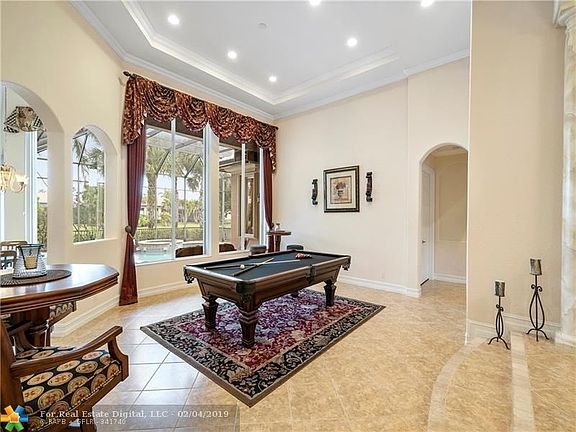 High ceilings and lots of natural light