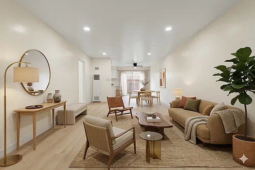 Floor plan 2 Bedroom Yard