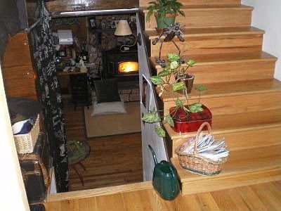 View of Pellet Stove