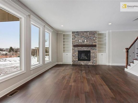 Open Great Room with wall of windows