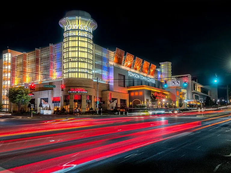 Adjacent to Towson Town Center