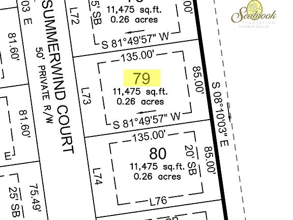 3rd image of 1406 Summerwind Ct. Lot 79