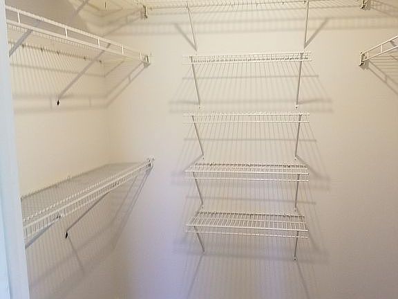Master walk-in closet