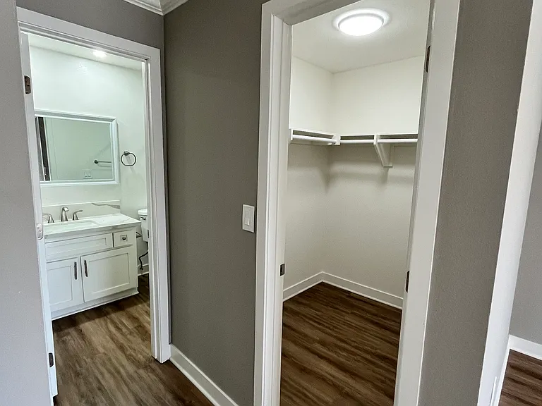 Master Walk In Closet & Bathroom