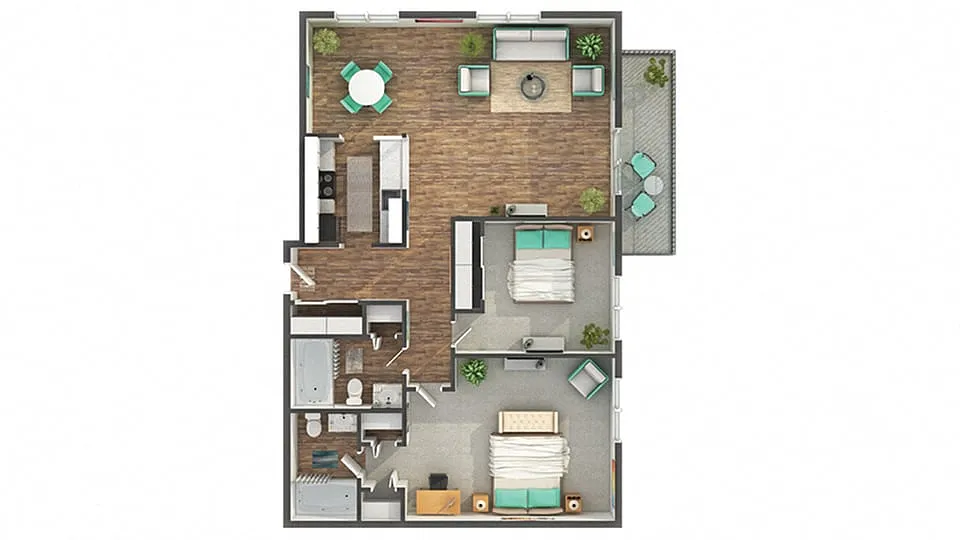 Floor plan Ten 30