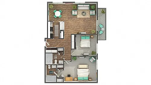 Floor plan Ten 30
