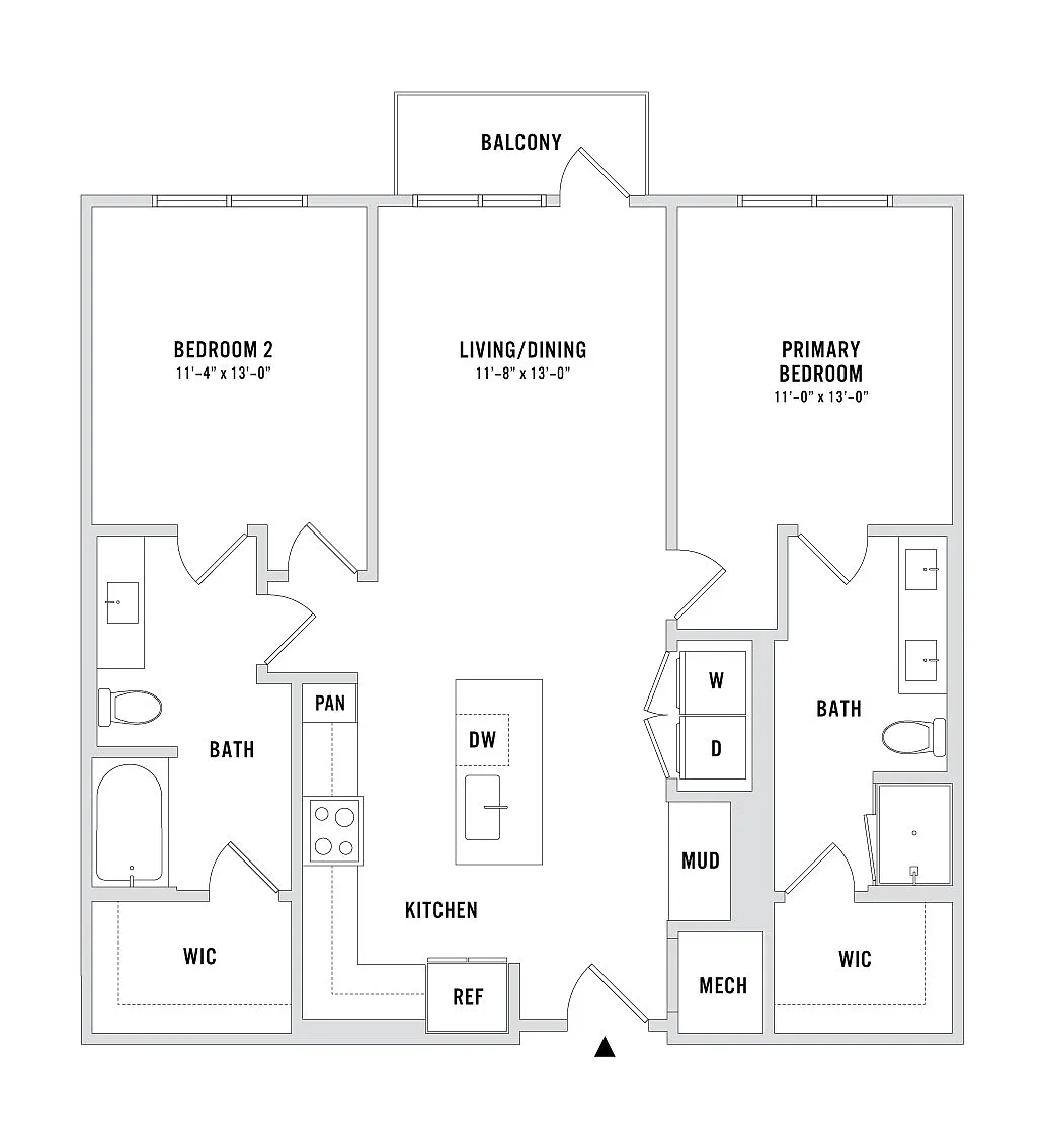 Floor plan B3A