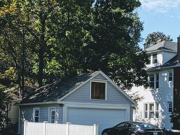 Outside parking for one car.