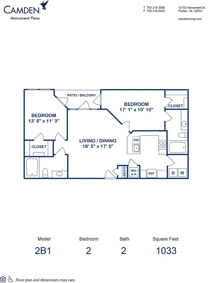 Floor plan 2B1