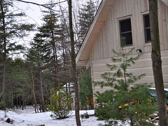 House with Barn view