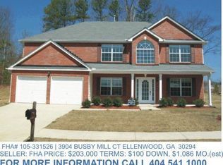 3904 Busby Mill Ct, Ellenwood, GA 30294