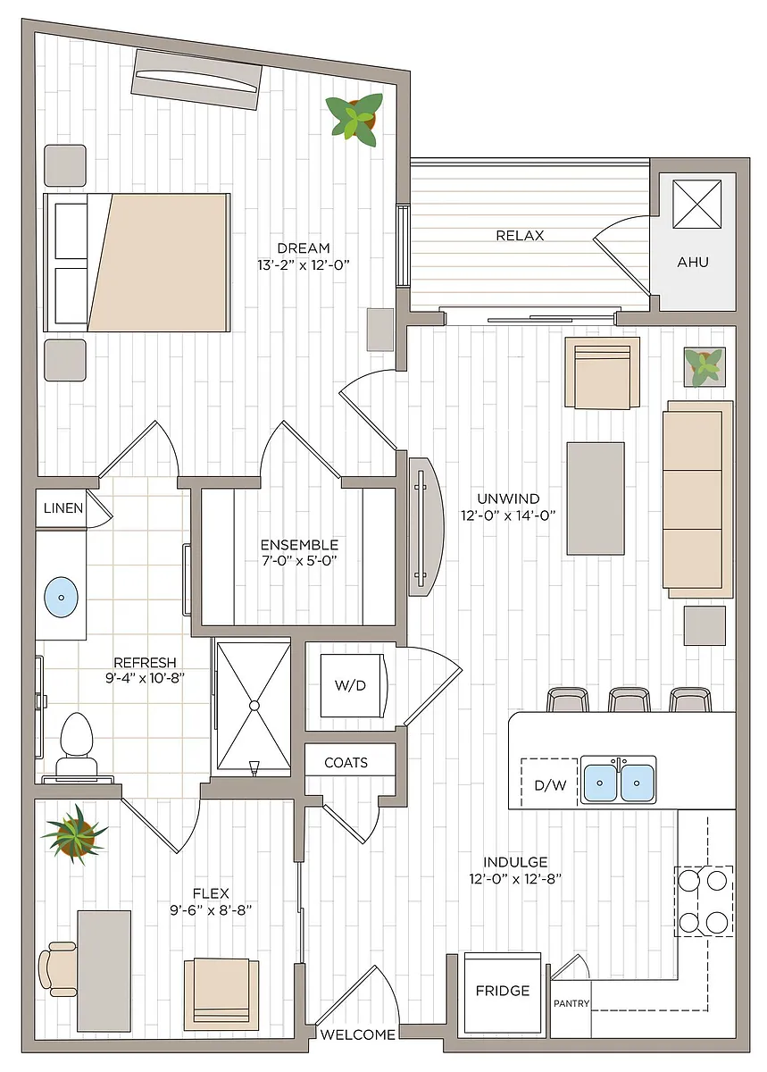 Floor plan A2