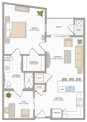 Floor plan A2