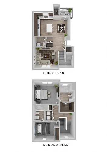 Floor plan Jade (Townhome)