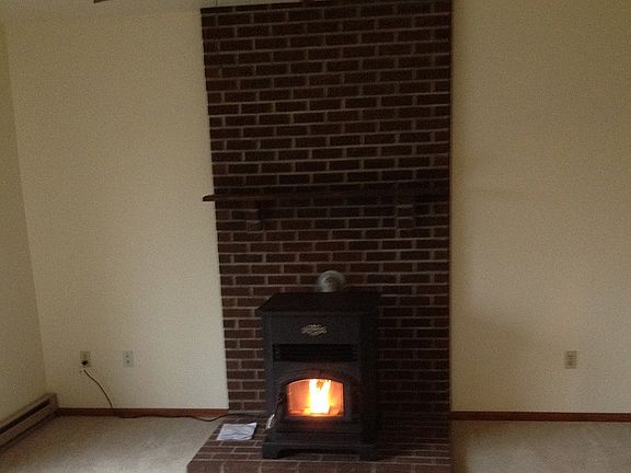 Working Pellet Stove
