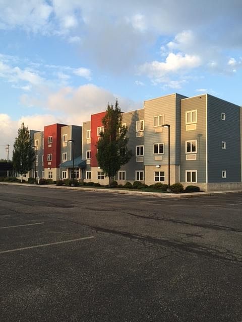 Front of building