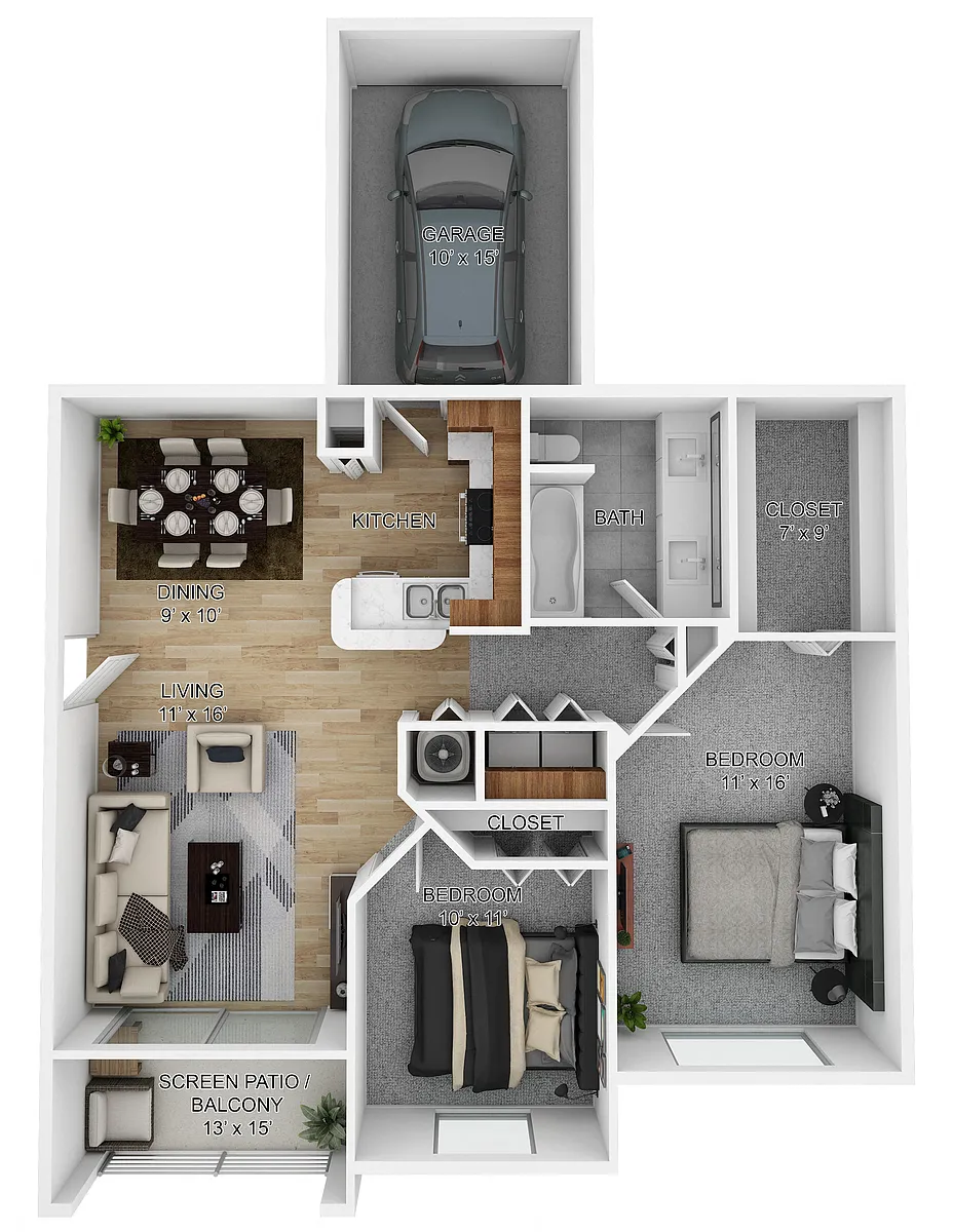 Floor plan B1