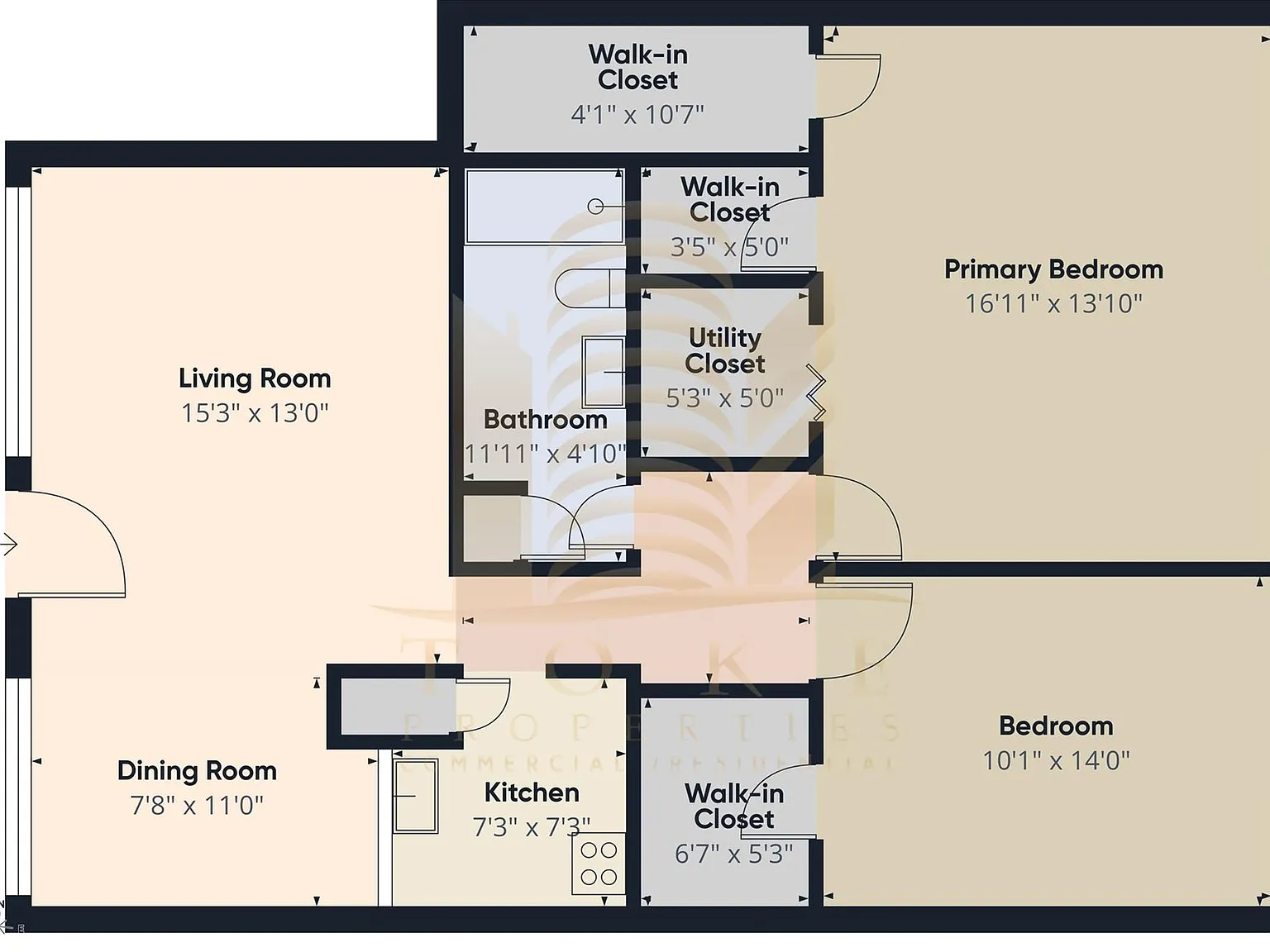 2 bed, 1.0 bath, 994 sqft, $1,400 — Photo 2