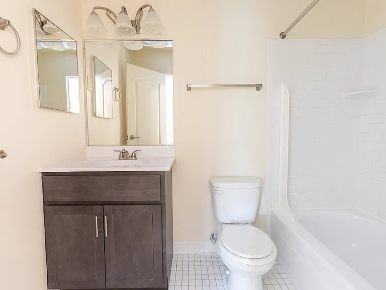 Renovated Bathroom at Seminary Roundtop in Lutherville-Timonium
