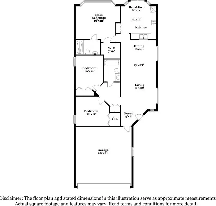 3 bed, 2.0 bath, 1271 sqft, $1,890 — Photo 2