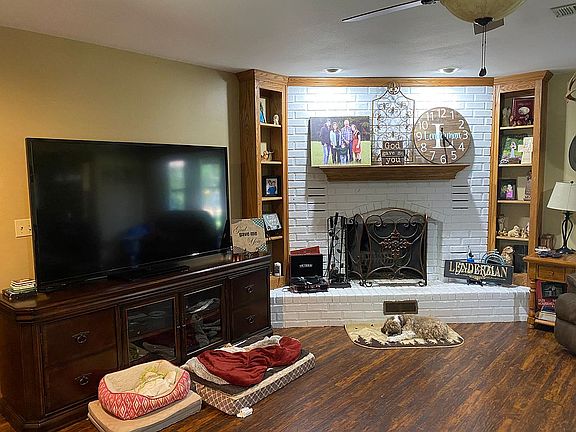 Living Room with Fireplace