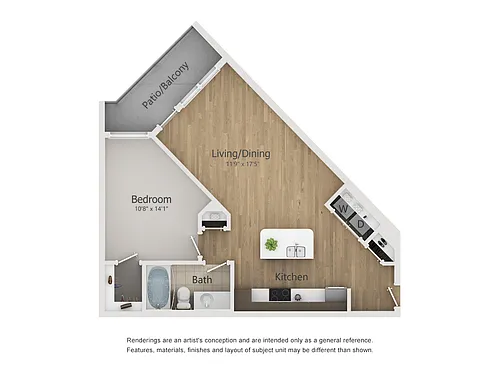 Floor plan Esquire 2