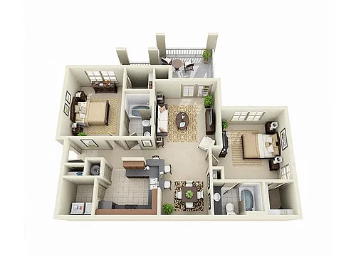 Floor plan The Riverstone