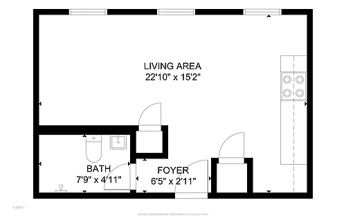 Floor plan 10S
