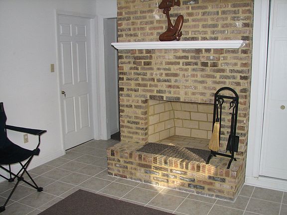 Downstairs Fireplace