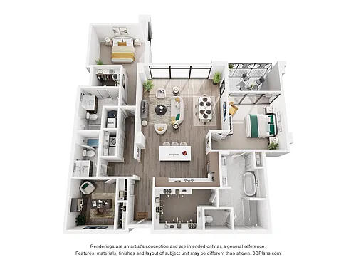 Floor plan Magnolia IV w/Den