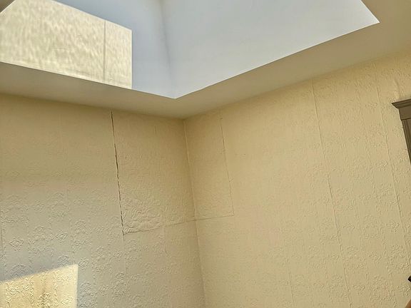 Skylight at doorway