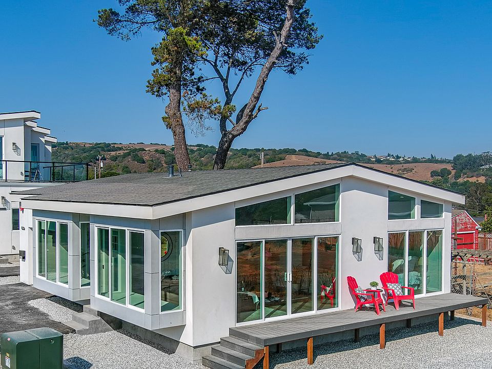 Modern newly built single story home