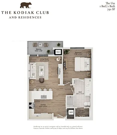 Floor plan The Ute