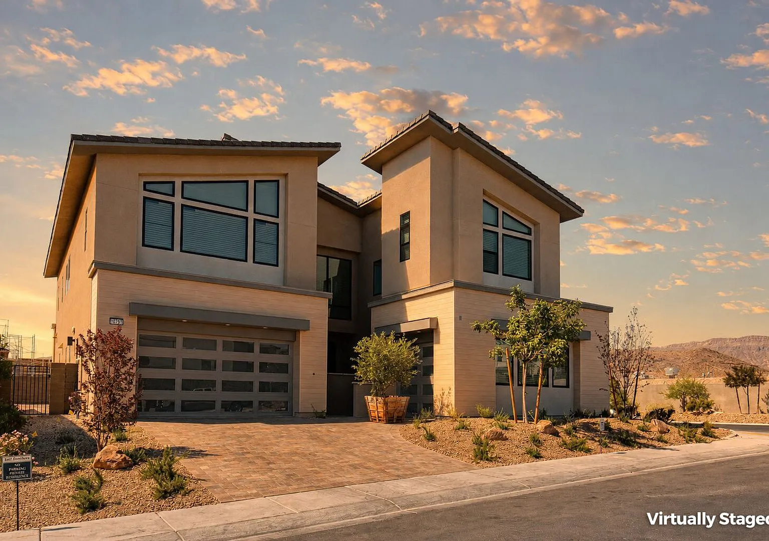 Stunning modern luxury home located in prestigious guard-gated Summerlin community of Ascension — Photo 1