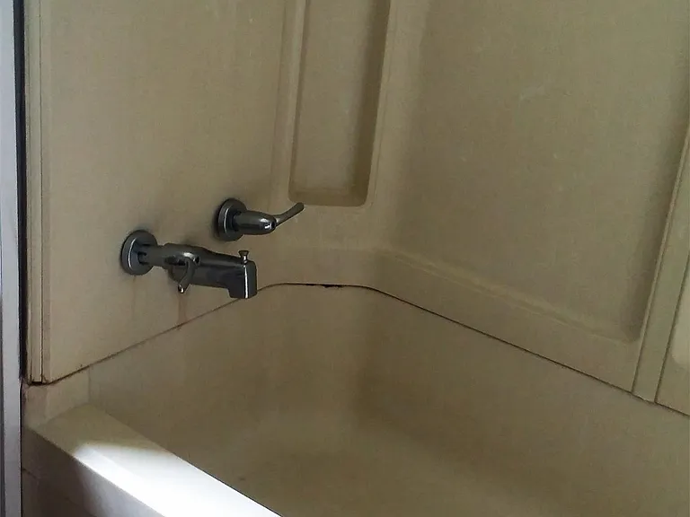 bathroom down the hall