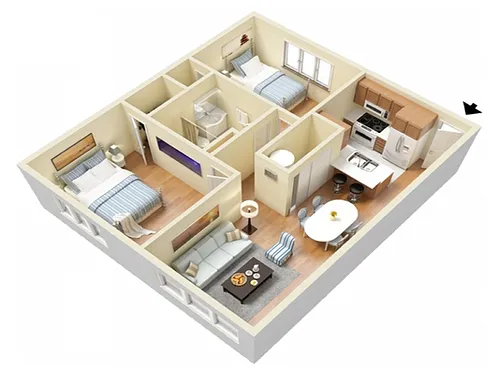Floor plan Cypress
