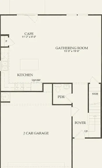 First floor plan