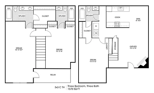Floor plan C5R