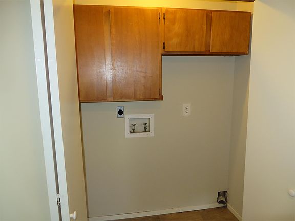 laundry closet off kitchen