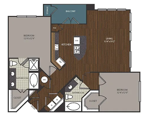 Floor plan B2