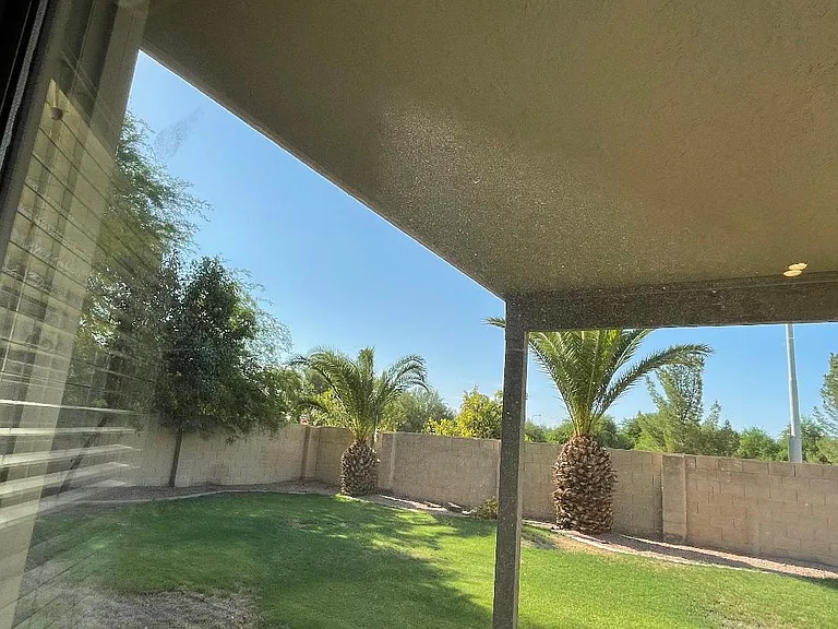 Covered Back Patio