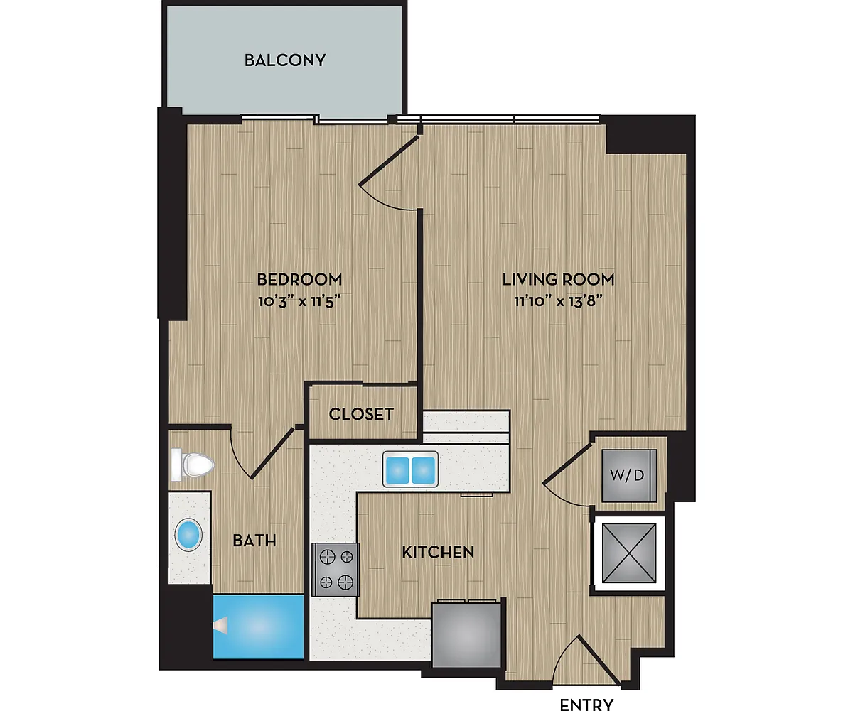 Floor plan The Luna
