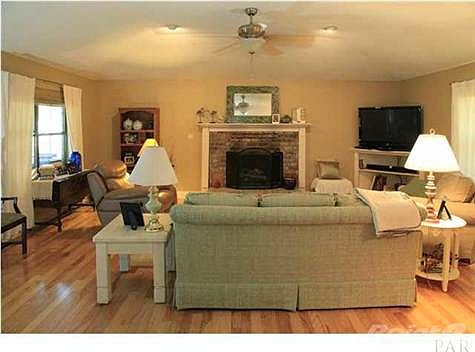 View of Living room from front door