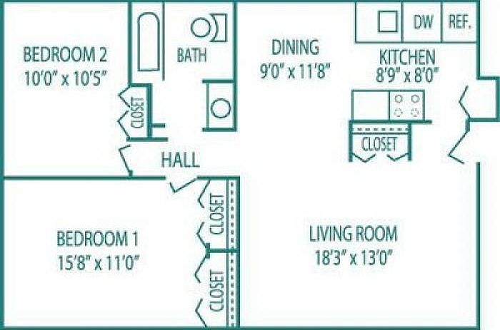 1st image of 2109 Glencoe Hills Dr APT 2