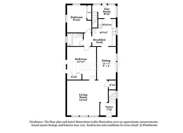 front view - 2283 Union St