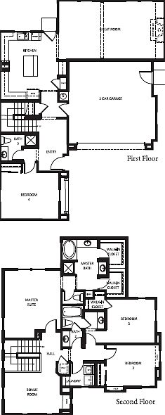 Large bonus room, spacious family room and gourmet kitchen.