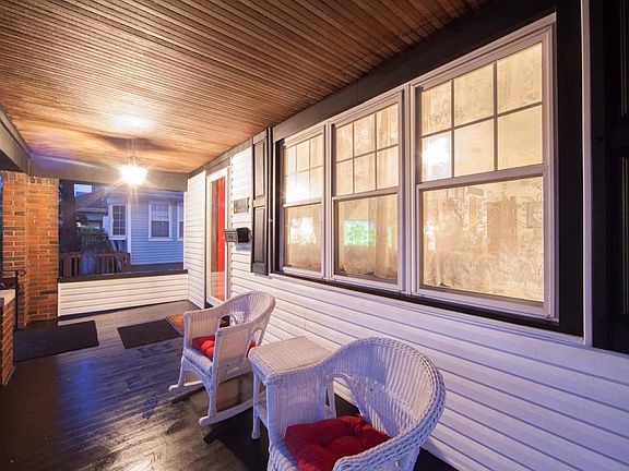 Inviting front Porch