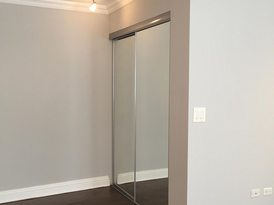 Front entrance with coat closet
